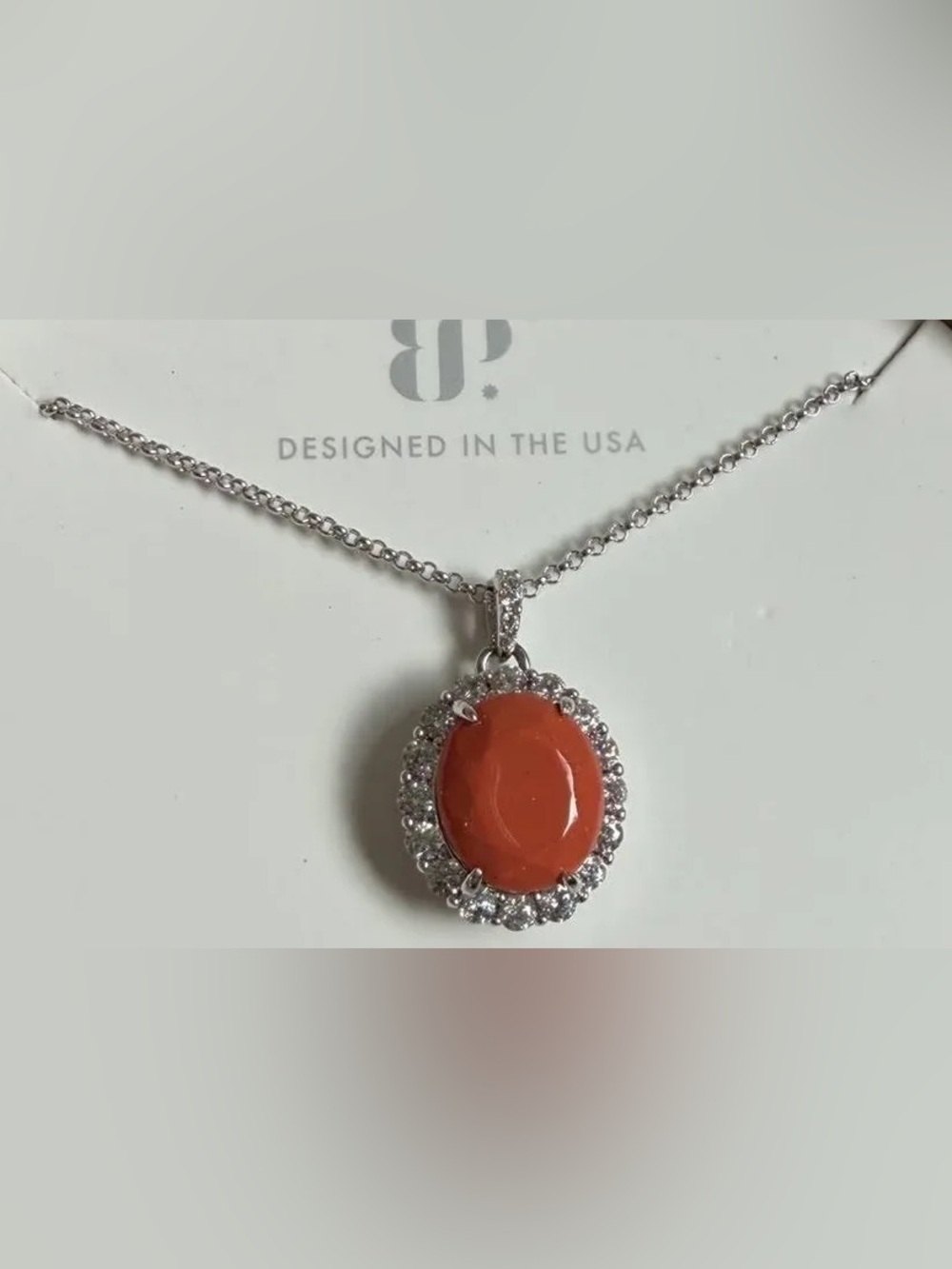 BP Carnelian Magnesite 2424 necklace